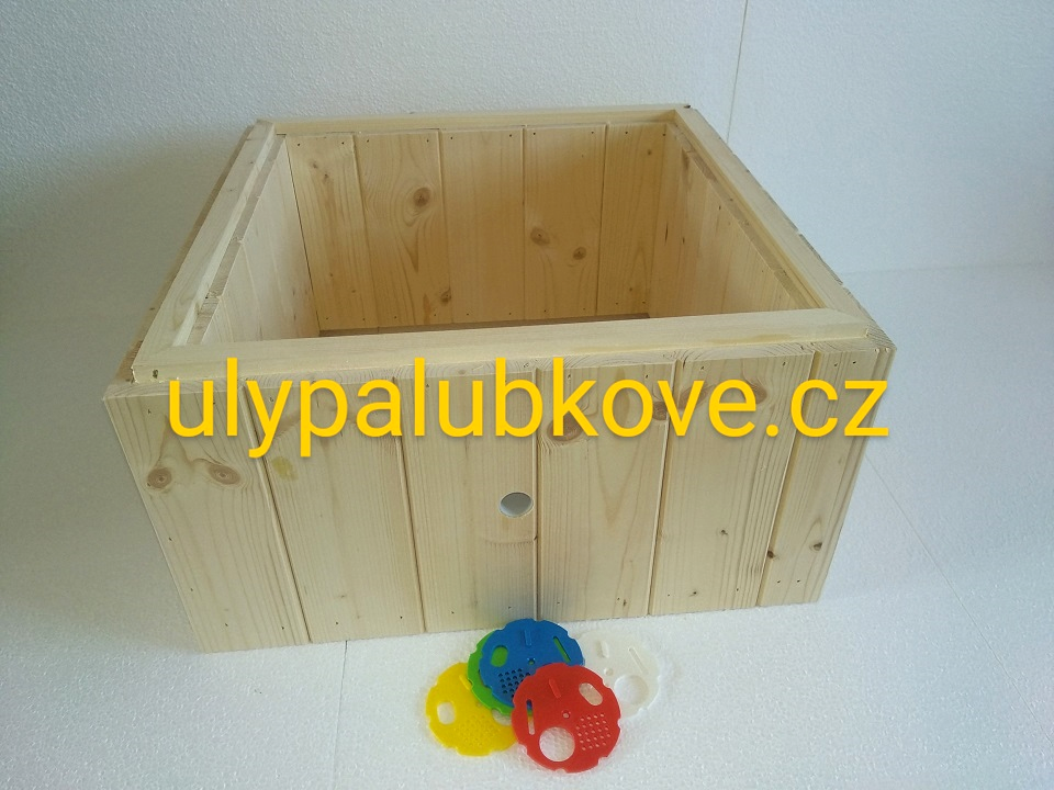 nástavek palubkový zateplení 2cm 39x24 pohled z horní strany