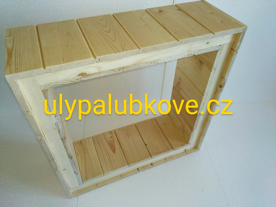 nástavek palubkový zateplení 2cm 39x24 pohled ze spodní strany