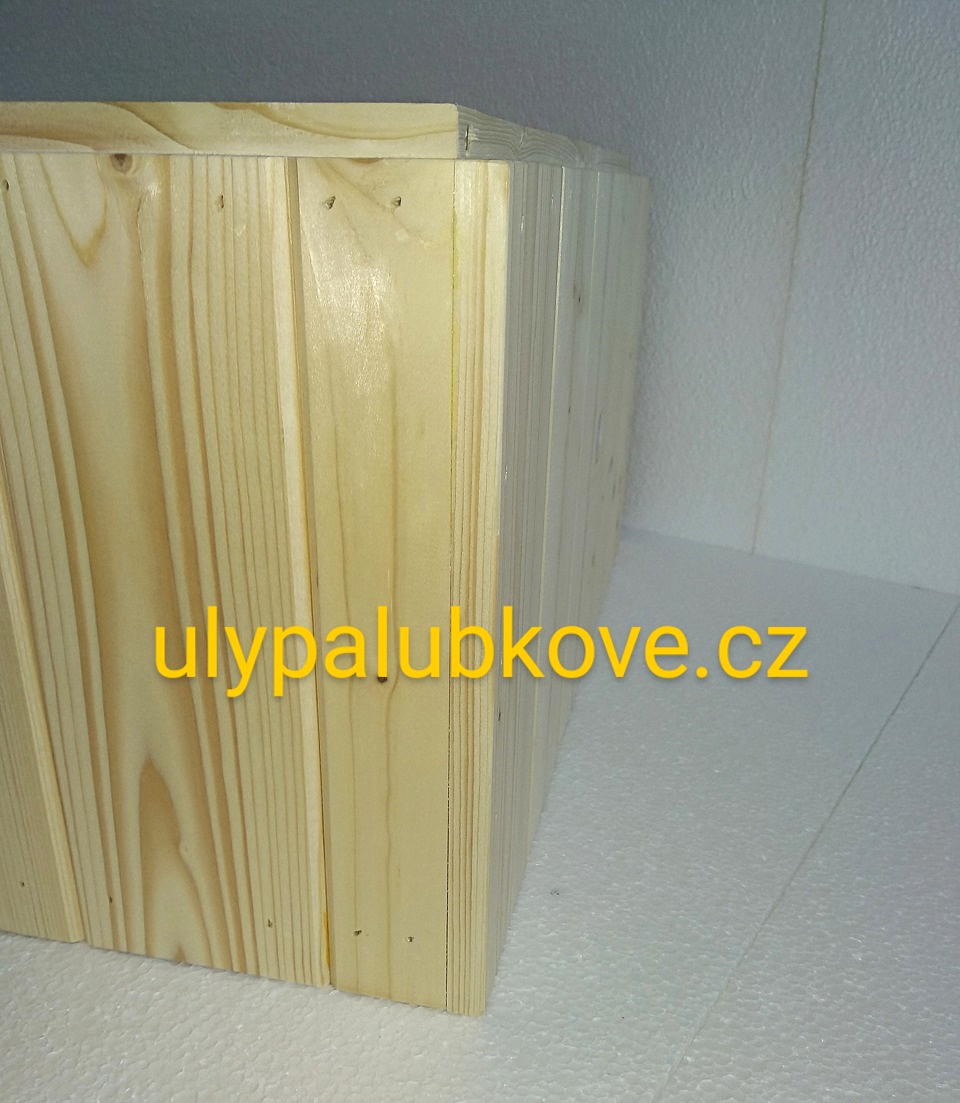 rohový spoj palubek nástavek palubkový zateplení 2cm 39x24