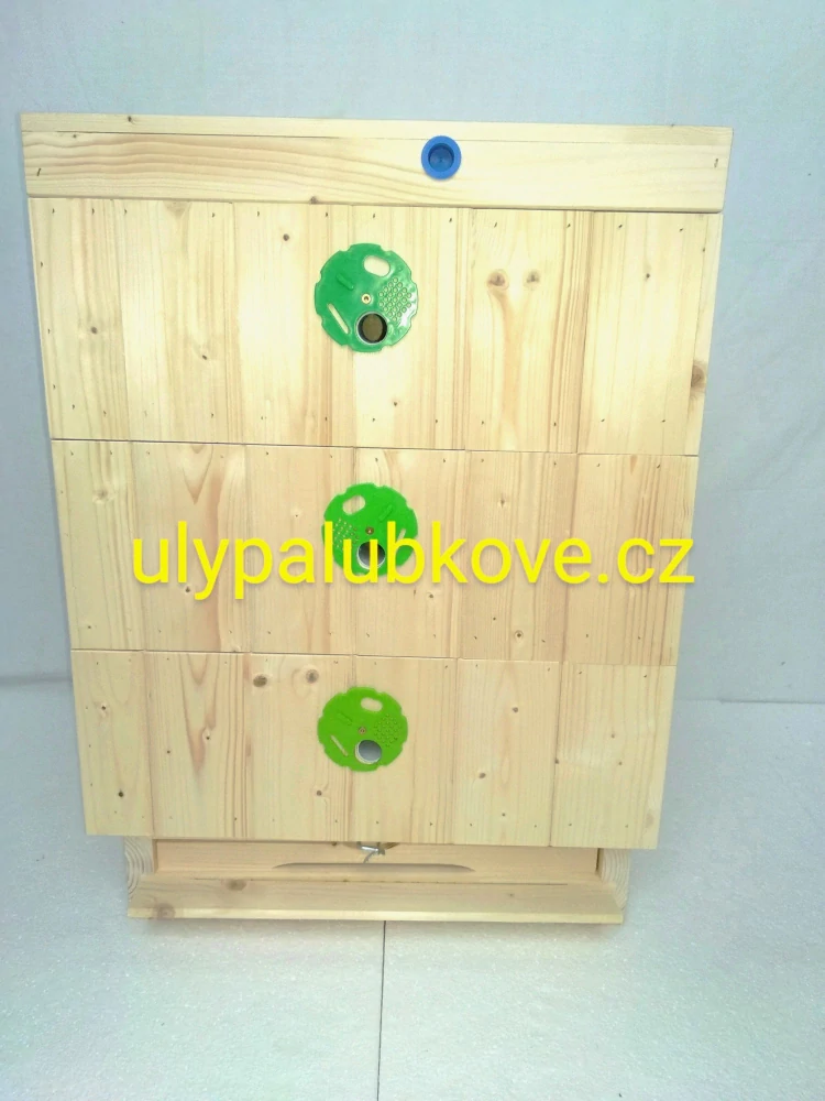 úl palubkový zateplení 2cm se třemi nástavky 39x17 palubkovým víkem a dnem pevným