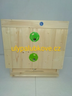 úl palubkový zateplení 2cm se dvěma nástavky 39x17 palubkovým víkem a dnem pevným