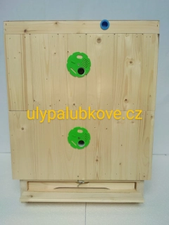 úl palubkový zateplení 2cm se dvěmi nástavky 37x30 Čechoslovák palubkovým víkem dnem pevným