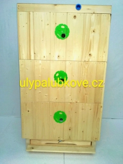 úl palubkový zateplení 2cm se třemi nástavky 39x30 víkem vnitřním a dnem pevným
