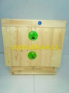 úl palubkový zateplení 2cm se dvěmi nástavky 39x17 víkem vnitřním a dnem pevným