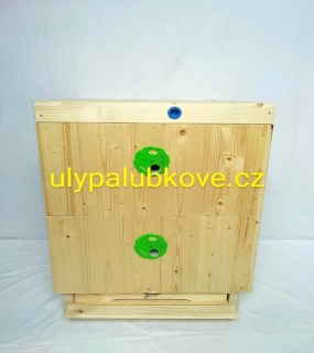 úl palubkový zateplení 2cm 39x24 se dvěmi nástavky a víkem vnitřním a dnem varroa